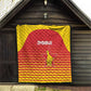 Zimbabwe Cricket Quilt Come On Chevrons - African Pride