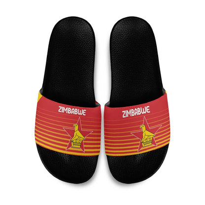 Zimbabwe Cricket Slide Sandals Go Chevrons Go