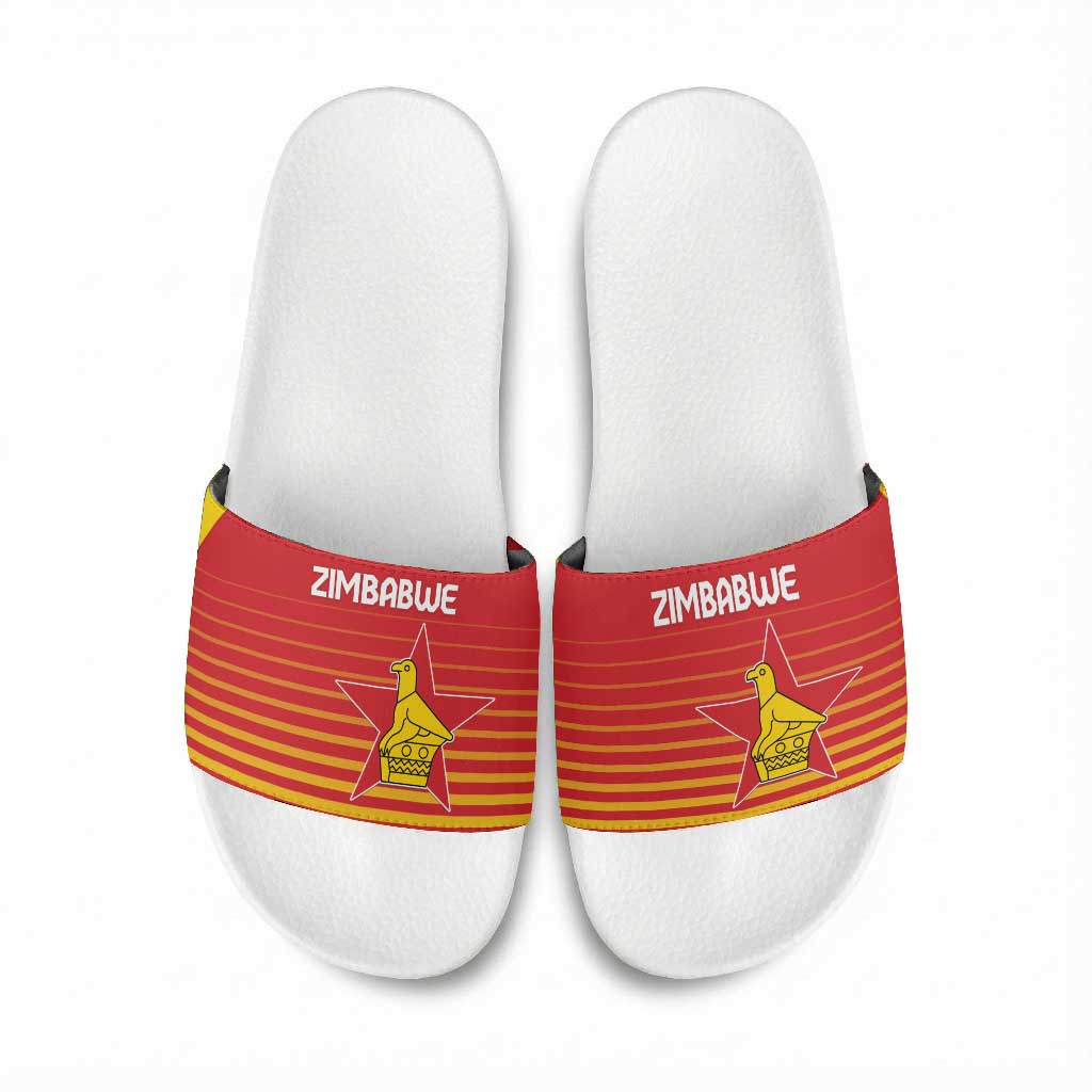 Zimbabwe Cricket Slide Sandals Go Chevrons Go