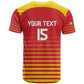 Custom Zimbabwe Cricket T shirt Come On Chevrons - African Pride
