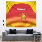 Zimbabwe Cricket Tapestry Come On Chevrons - African Pride