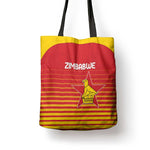Zimbabwe Cricket Tote Bag Go Chevrons Go