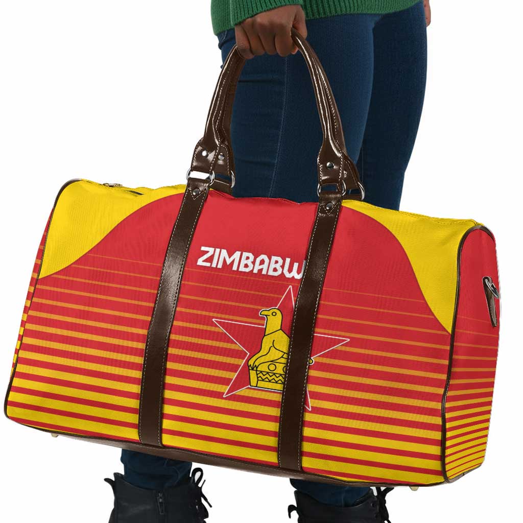 Zimbabwe Cricket Travel Bag Go Chevrons Go