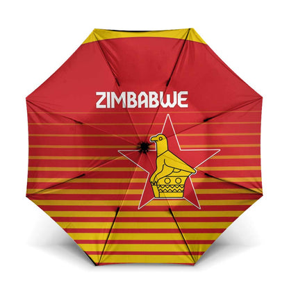 Zimbabwe Cricket Umbrella Go Chevrons Go
