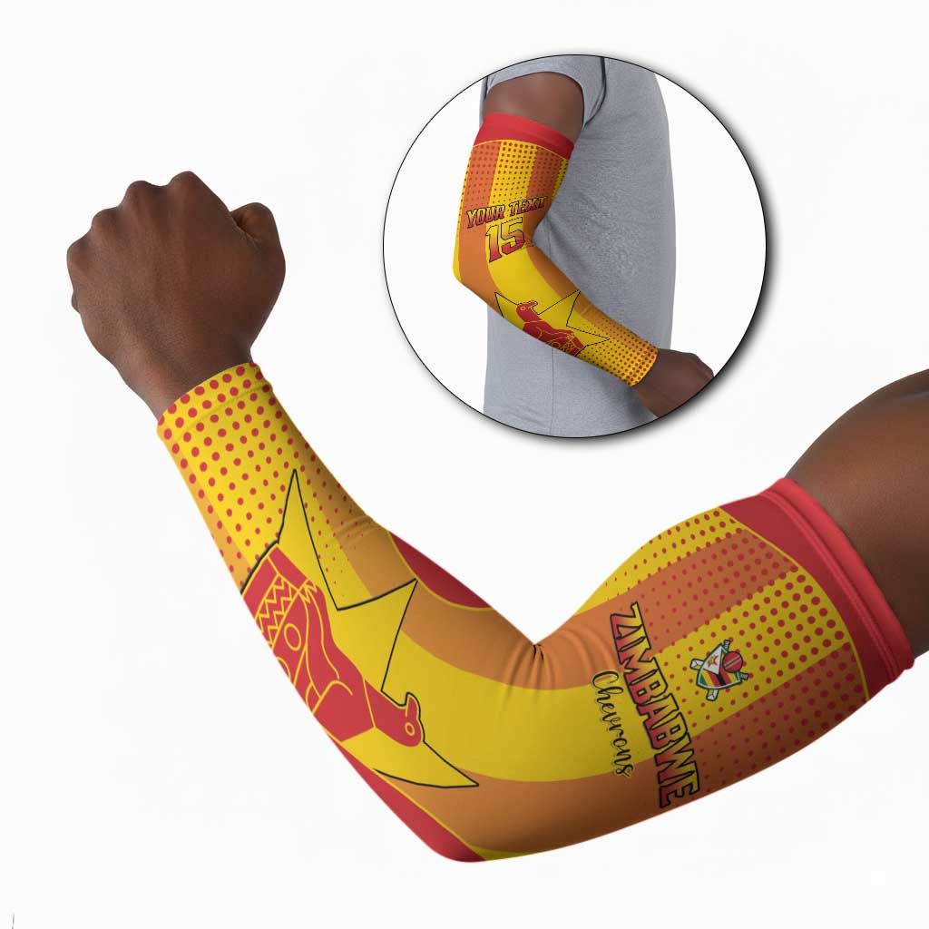 Custom Zimbabwe Cricket Arm Sleeves Go Champions