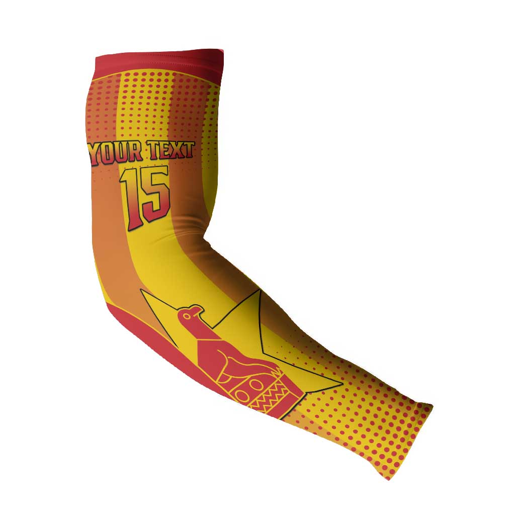 Custom Zimbabwe Cricket Arm Sleeves Go Champions