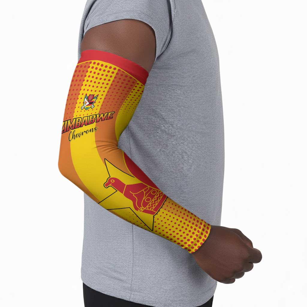 Custom Zimbabwe Cricket Arm Sleeves Go Champions
