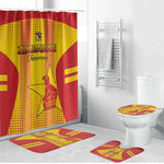 Zimbabwe Cricket Bathroom Set Go Champions