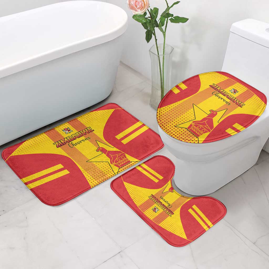 Zimbabwe Cricket Bathroom Set Go Champions