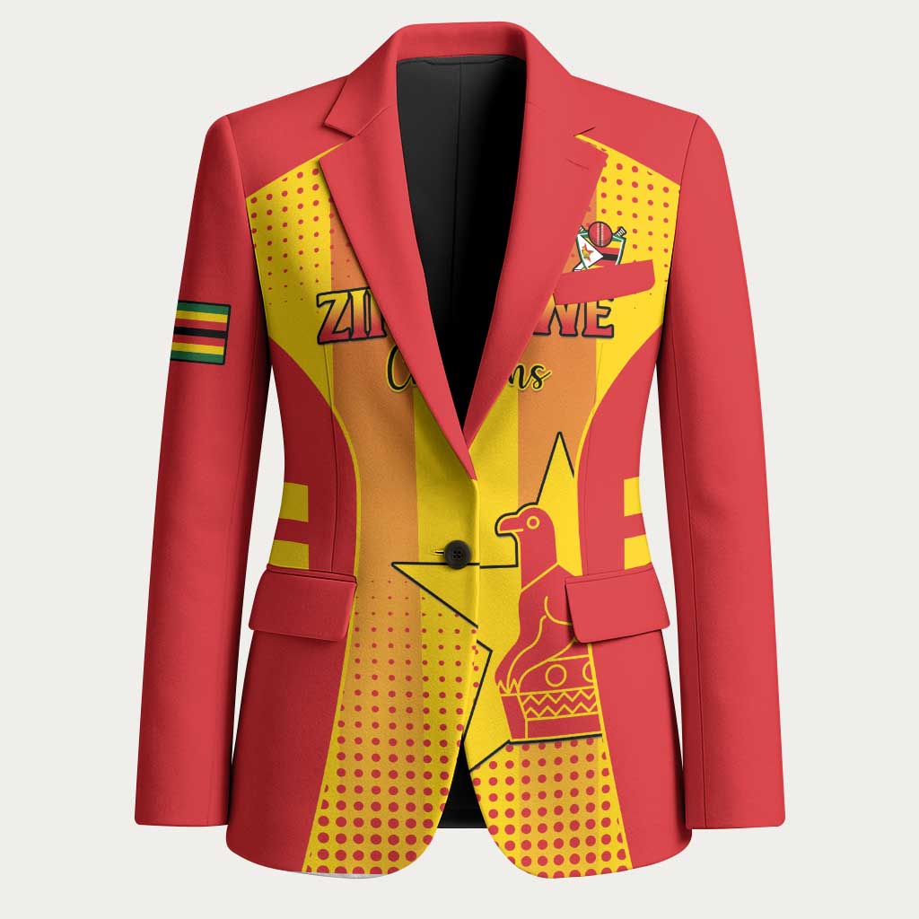 Custom Zimbabwe Cricket Blazer Go Champions