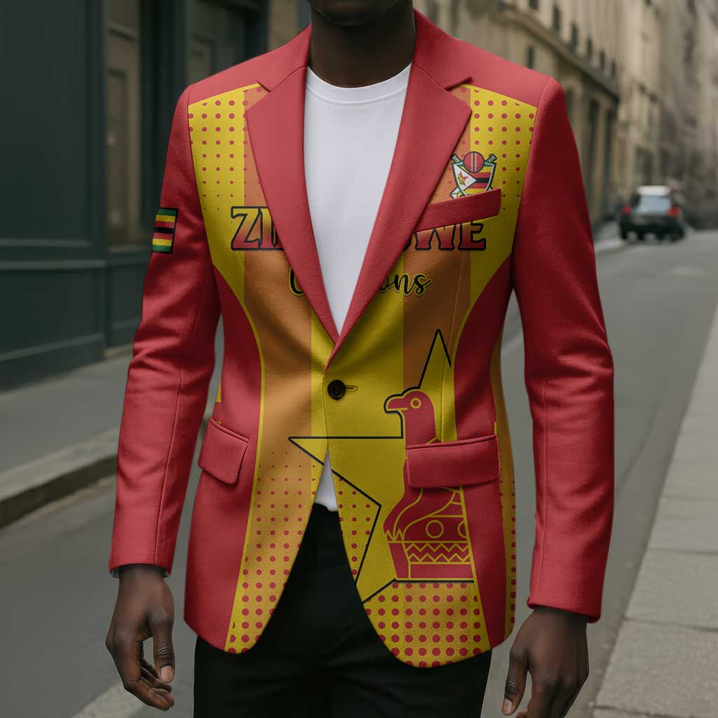 Custom Zimbabwe Cricket Blazer Go Champions