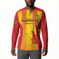 Custom Zimbabwe Cricket Button Sweatshirt Go Champions