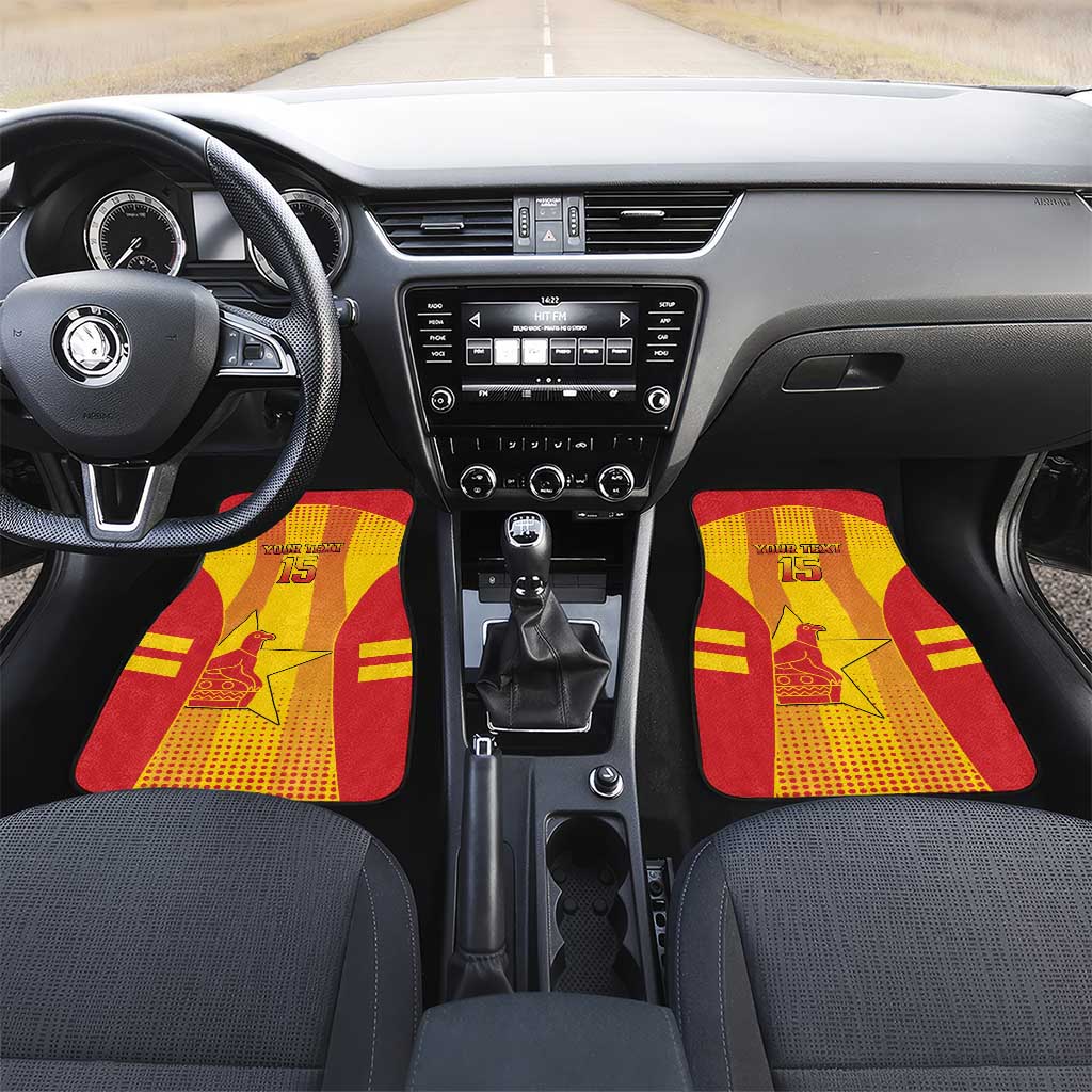 Zimbabwe Cricket Car Mats Sporty Style LT15