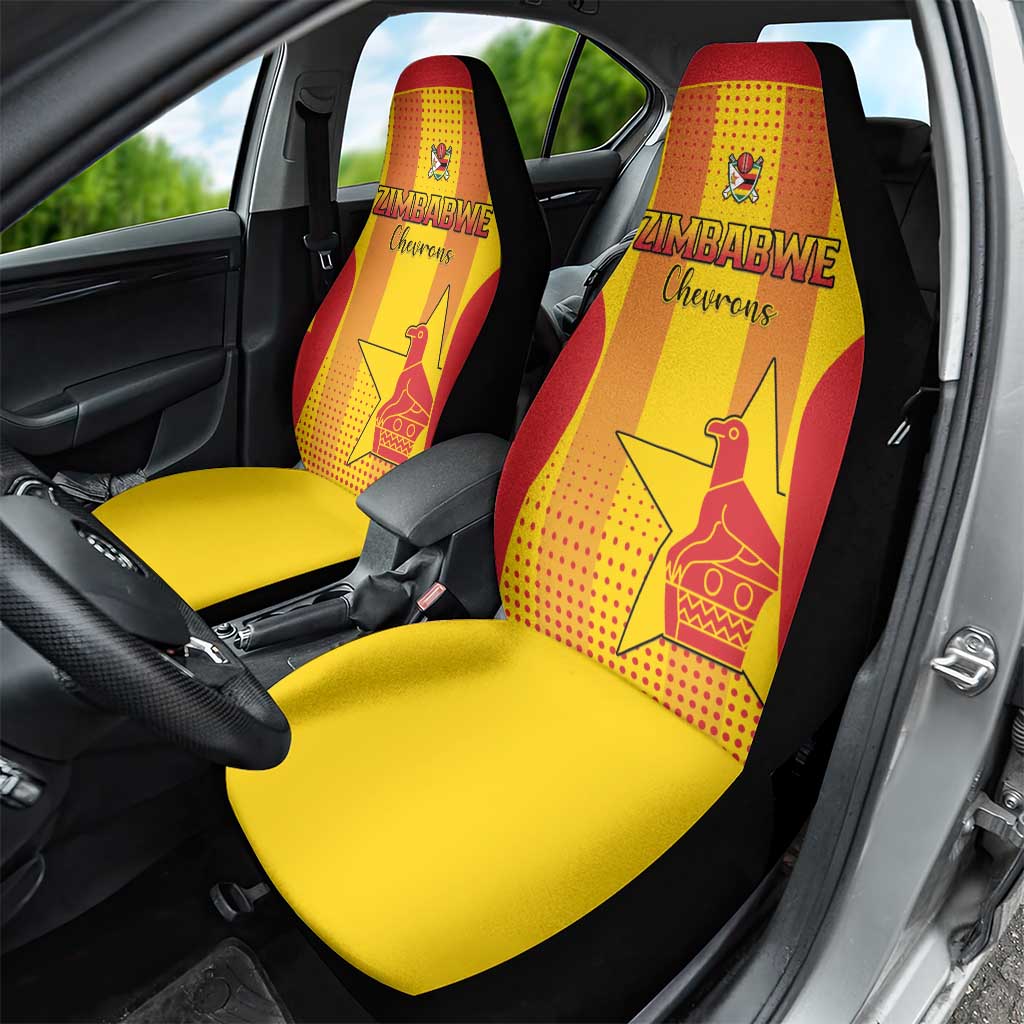 Zimbabwe Cricket Car Seat Cover Sporty Style LT15