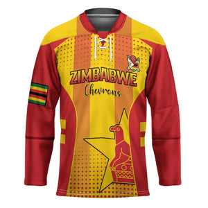 Custom Zimbabwe Cricket Hockey Jersey Go Champions