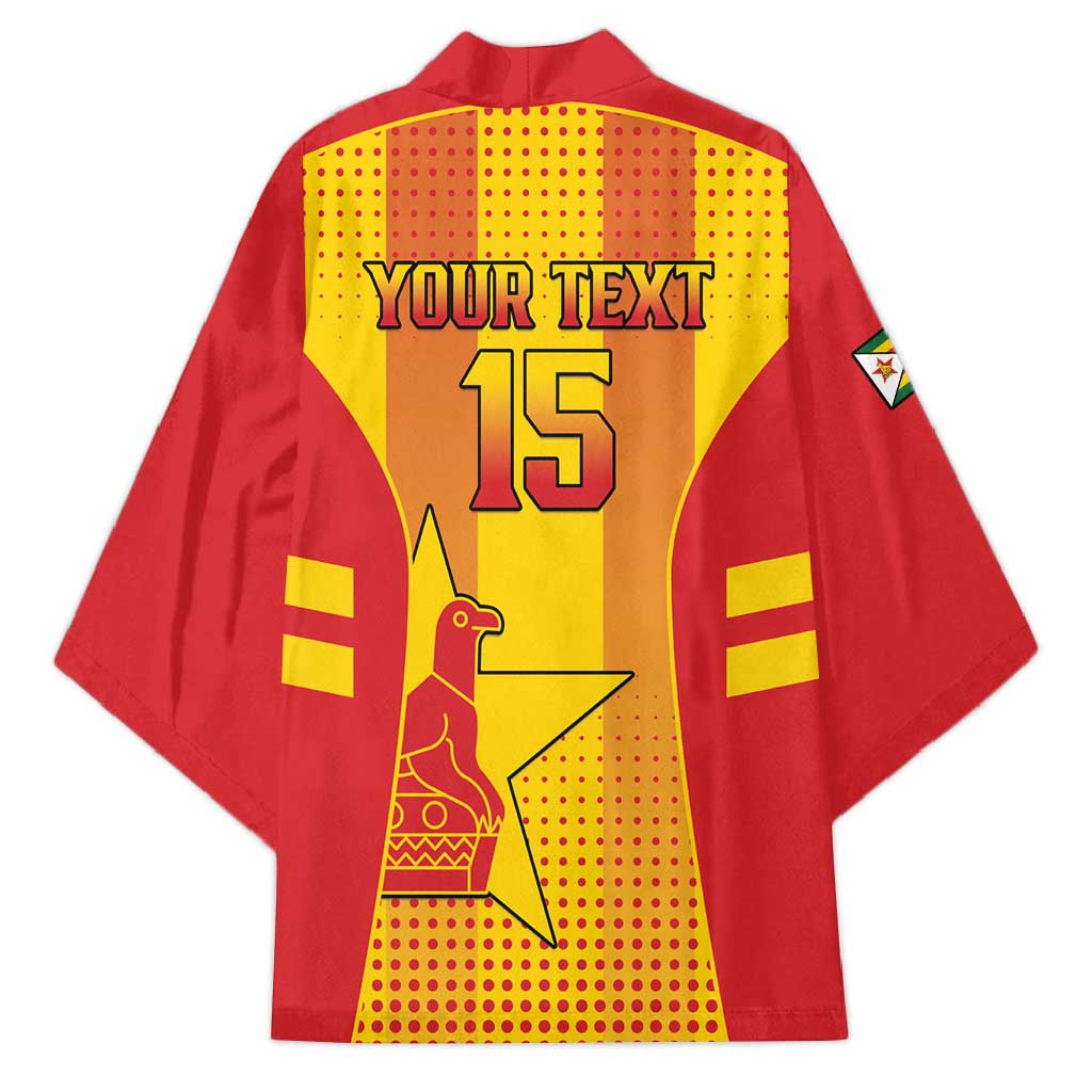 Custom Zimbabwe Cricket Kimono Go Champions