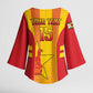 Custom Zimbabwe Cricket Kimono Sleeve Blouse Go Champions
