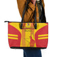 Zimbabwe Cricket Leather Tote Bag Sporty Style LT15