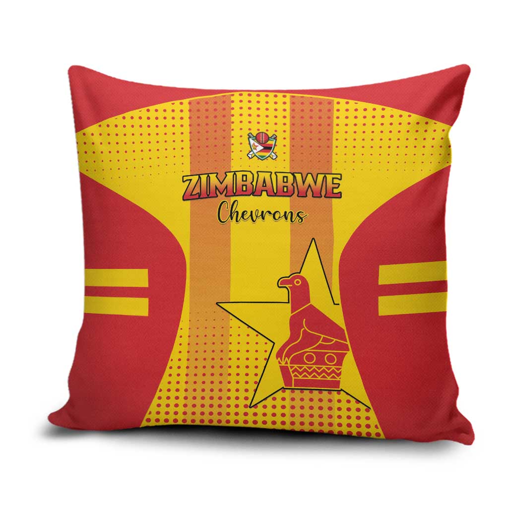 Zimbabwe Cricket Pillow Cover Go Champions