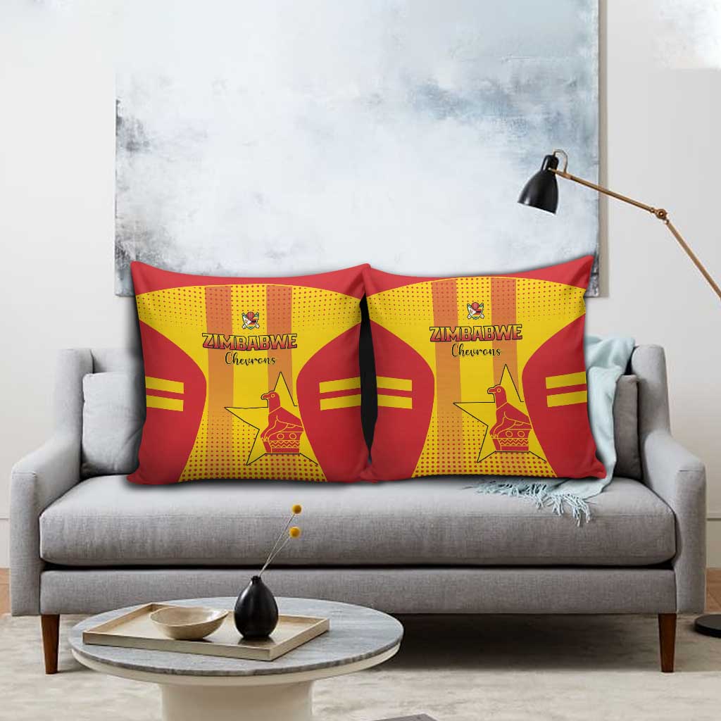 Zimbabwe Cricket Pillow Cover Go Champions