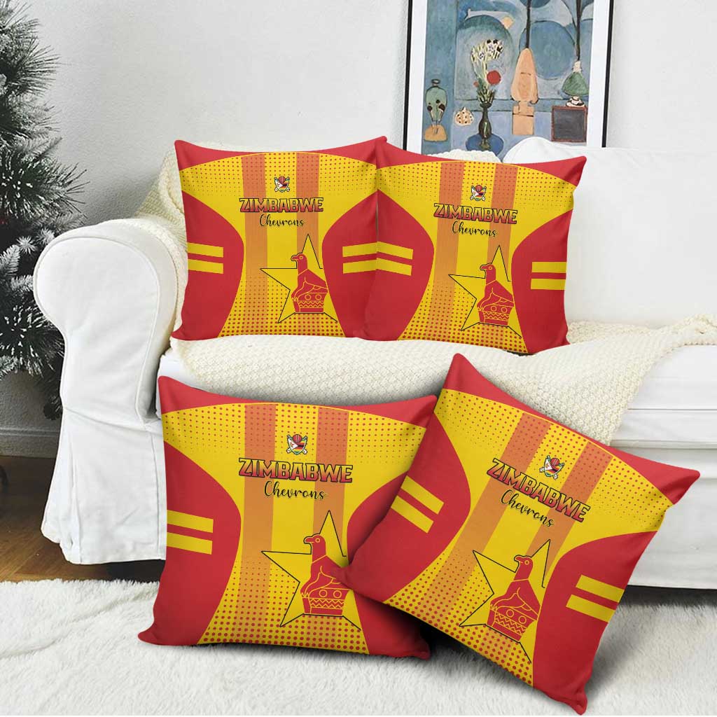 Zimbabwe Cricket Pillow Cover Go Champions