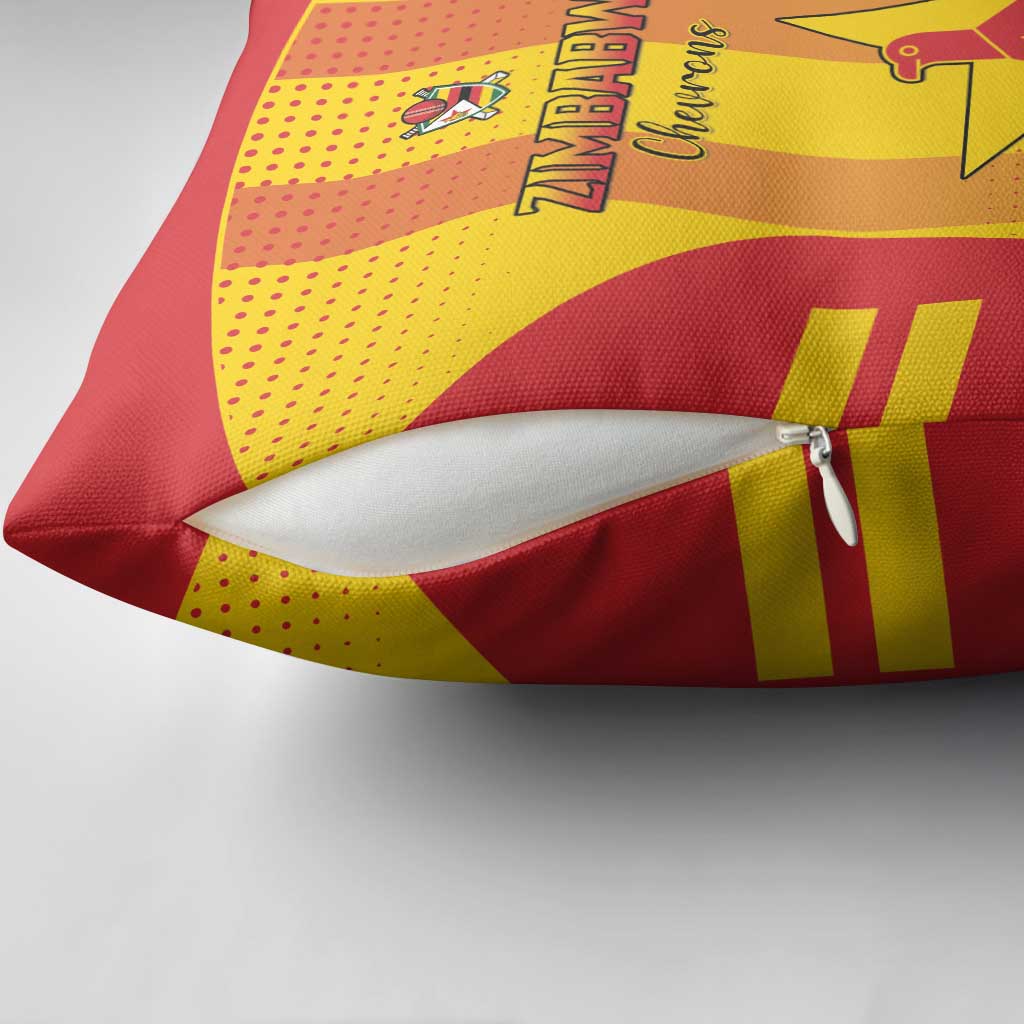 Zimbabwe Cricket Pillow Cover Go Champions