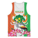 Afro Niger Sannu Basketball Jersey Coat Of Arms - African Pattern LT15