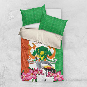 Afro Niger Sannu Bedding Set Coat Of Arms - African Pattern