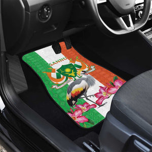 Afro Niger Sannu Car Mats Coat Of Arms - African Pattern