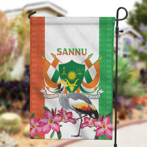 Afro Niger Sannu Garden Flag Coat Of Arms - African Pattern