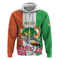 Afro Niger Sannu Hoodie Coat Of Arms - African Pattern