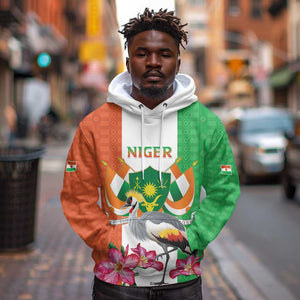 Afro Niger Sannu Hoodie Coat Of Arms - African Pattern