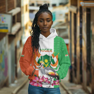 Afro Niger Sannu Hoodie Coat Of Arms - African Pattern