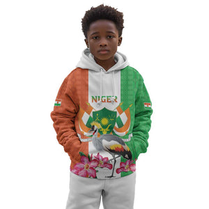 Afro Niger Sannu Kid Hoodie Coat Of Arms - African Pattern