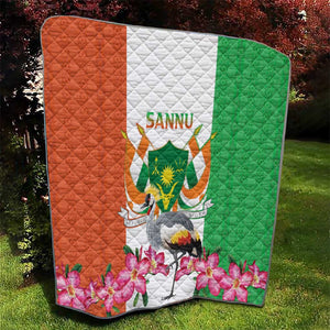 Afro Niger Sannu Quilt Coat Of Arms - African Pattern