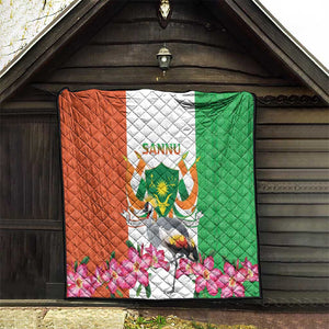 Afro Niger Sannu Quilt Coat Of Arms - African Pattern