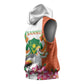 Afro Niger Sannu Sleeveless Hoodie Coat Of Arms - African Pattern - African Pride