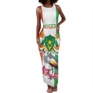 Afro Niger Sannu Tank Maxi Dress Coat Of Arms - African Pattern