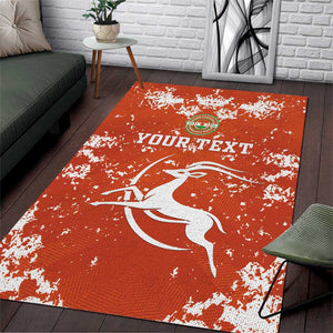 Custom Afro Niger Football Area Rug We Are Champions