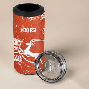 Custom Afro Niger Football 4 in 1 Can Cooler Tumbler We Are Champions