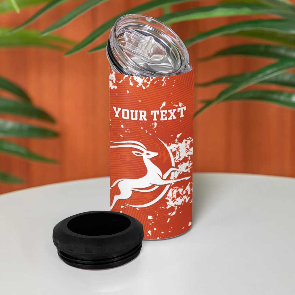 Custom Afro Niger Football 4 in 1 Can Cooler Tumbler We Are Champions