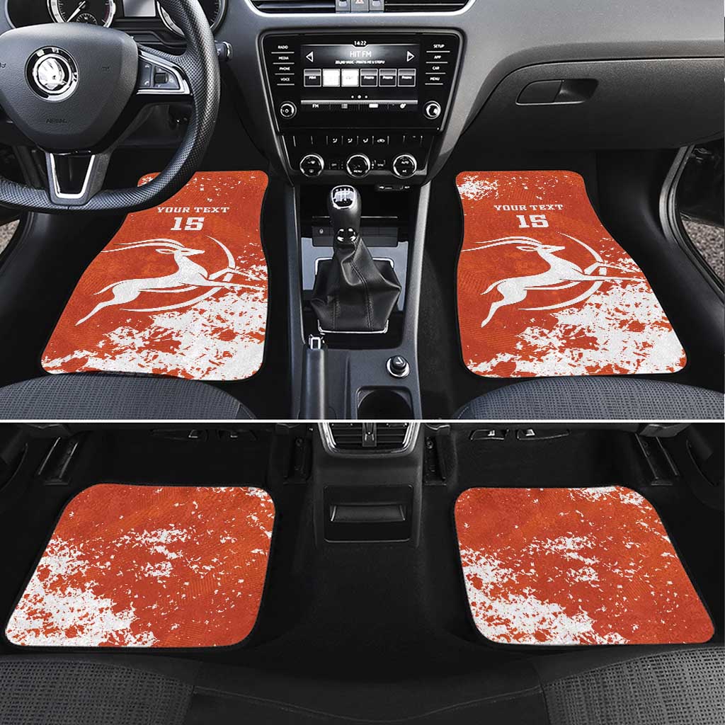 Custom Afro Niger Football Car Mats We Are Champions