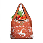 Custom Afro Niger Football Grocery Bag We Are Champions