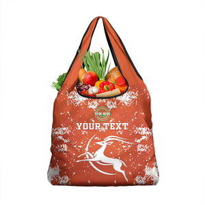 Custom Afro Niger Football Grocery Bag We Are Champions
