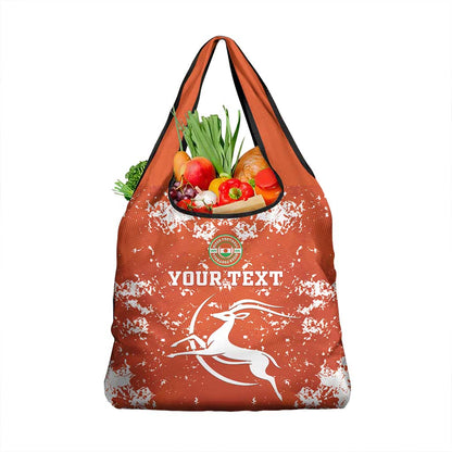 Custom Afro Niger Football Grocery Bag We Are Champions