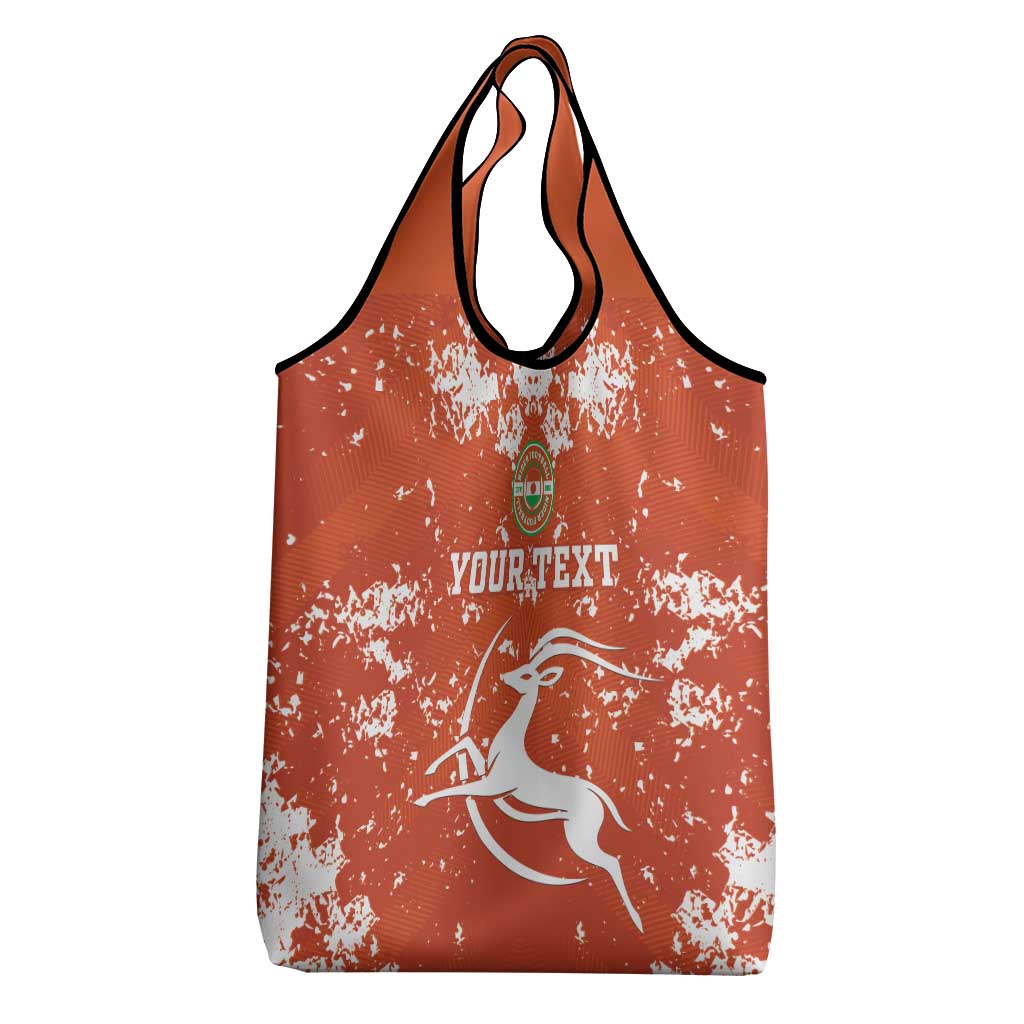 Custom Afro Niger Football Grocery Bag We Are Champions