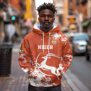 Custom Afro Niger Football Hoodie We Are Champions