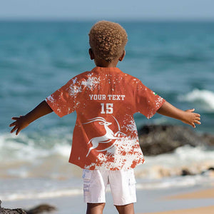 Custom Afro Niger Football Kid Hawaiian Shirt We Are Champions