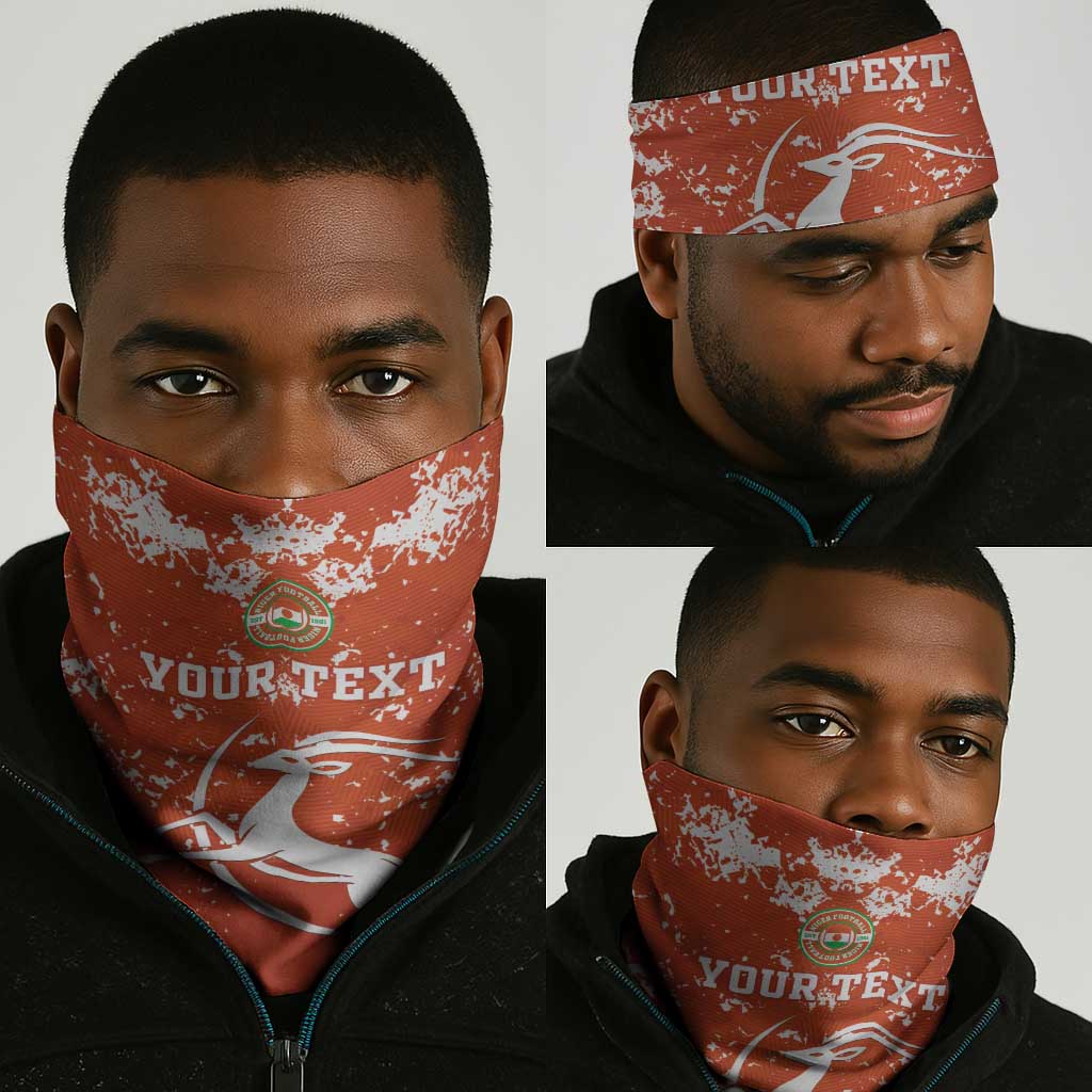 Custom Afro Niger Football Neck Gaiter We Are Champions LT15
