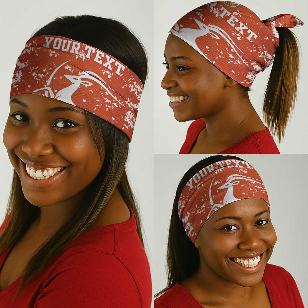 Custom Afro Niger Football Neck Gaiter We Are Champions LT15